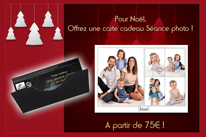 Carte cadeau séance photo à Vertou.